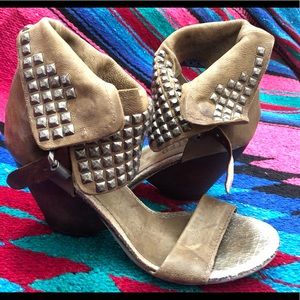 A.S.98 Airstep custom wedge heels, size 38